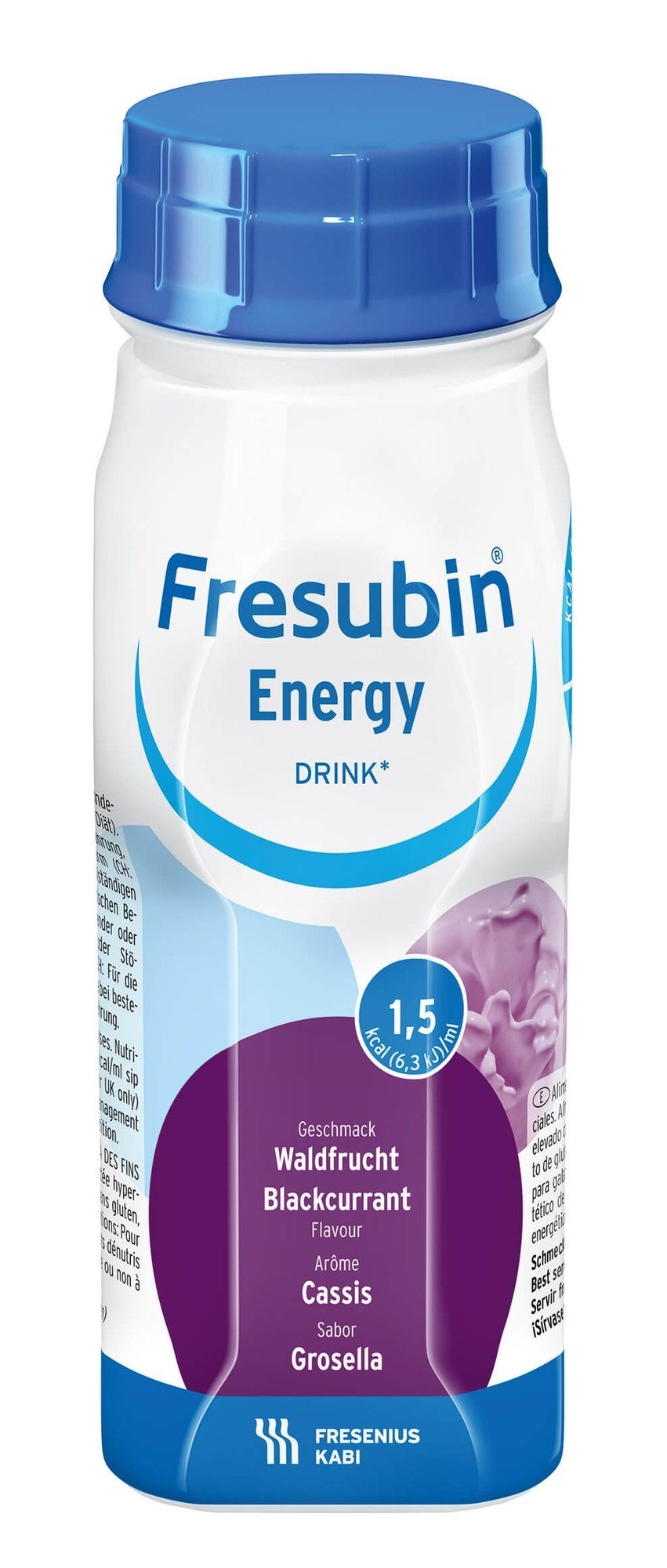 Fresubin Energy Drink - Zwarte bes - 4x200ml Fresubin Energy Drink - Zwarte bes - 4x200ml