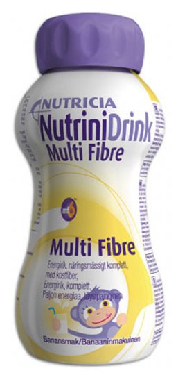 Nutrinidrink Multi Fibre - Banaan - 1x200ml Nutrinidrink Multi Fibre - Banaan - 1x200ml