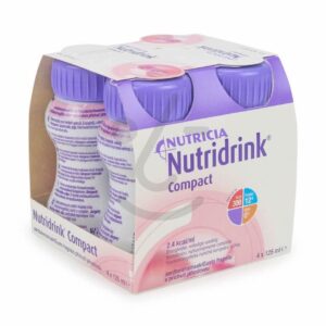 Nutridrink Compact Aardbei 4x125ml