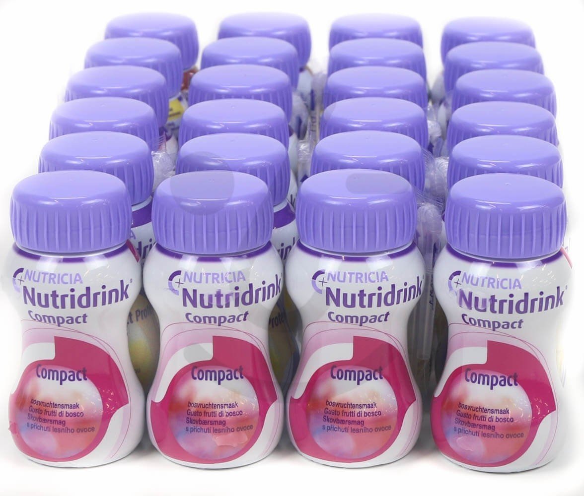 Nutridrink Compact Bosvruchten | 6 pakken van 4x125ml Nutridrink Compact Bosvruchten | 6 pakken van 4x125ml